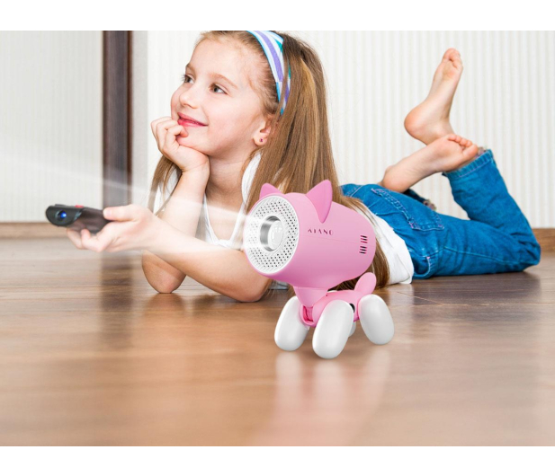 Kiano Projektor z funkcjami edukacyjnymi Alpha KID Cat Pink - 1373126 - zdjęcie 11